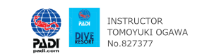 山口県 柳井市のPADIダイビングスクール Love&Blue